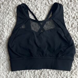 Lululemon Like-New Black Sports Bra